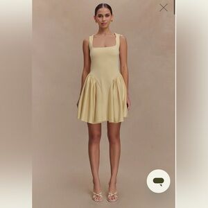 Meshki Sharon Dress in Yellow